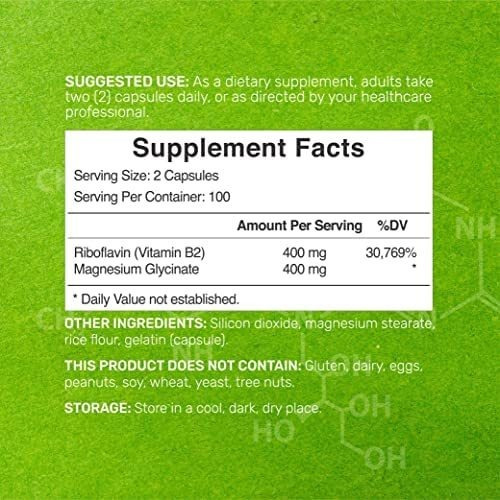 Eagleshine Vitaminas Vitamina B2 400mg (riboflavina) | Com G - Imagem 2