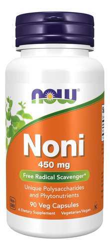 Now Foods Supplements, Noni (morinda Citrifolia) 450 Mg, Eli