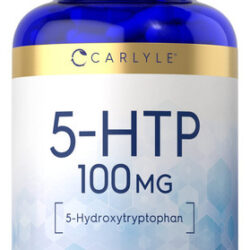 Suplemento Carlyle 5-htp 100mg 240 Cápsulas 5-hidroxitriptof