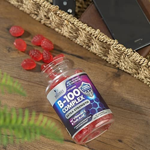 Vitamina B100-complex/natures Nutrition/60 Gomitas - Imagem 8