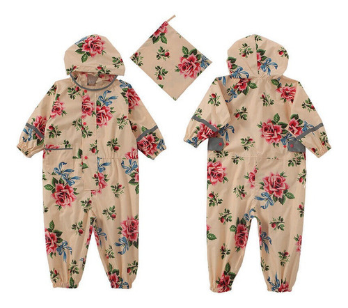 Capa De Chuva Infantil Capa Impermeável Poncho Fato De Chuva - Imagem 69