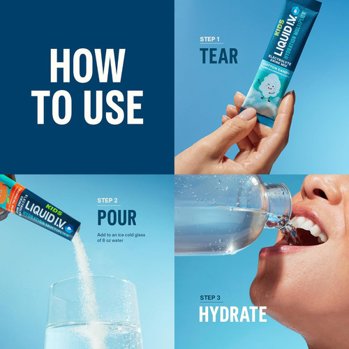 Liquid I.v.® Hydration Multiplier® +kids - Crisp Red - Pacot - Imagem 5