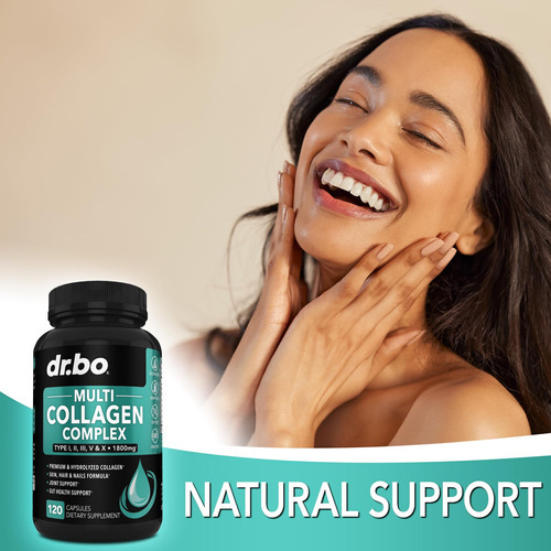 Peptídeos Multi -colágeno Para Mulheres E Homens - Tipo I, I - Imagem 5