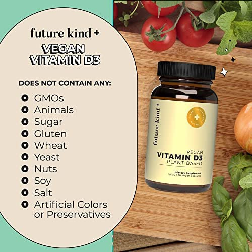 Future Kind Vegan Vitamina D3 (30 Cápsulas Em Frasco De Vidr - Imagem 5