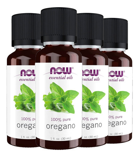 Óleo De Oregano Now Foods 30ml 100% Puro Importado 4un