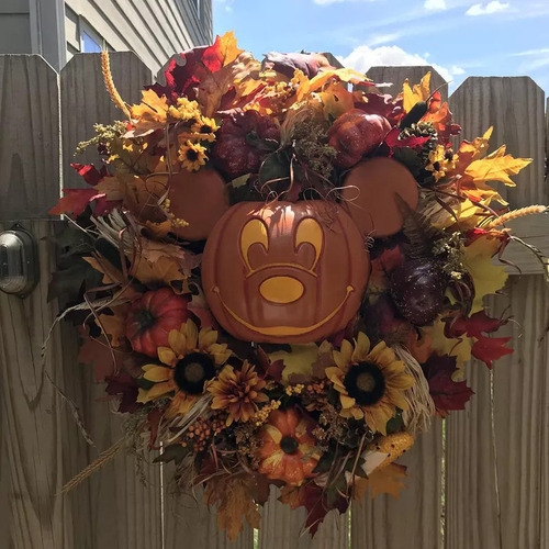 Decoração De Guirlanda De Abóbora Para O Halloween No Outono - Imagem 3