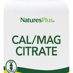 Citrato Naturesplus - 90 Cápsulas Vegetarianas - 500 Mg Cálc