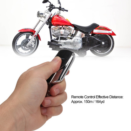 J Sistema De Alarme Bidirecional Da Motocicleta Alert Lcd - Imagem 6