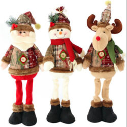 Brinquedos De Pelúcia De Natal, Presentes E Enfeites De 60cm
