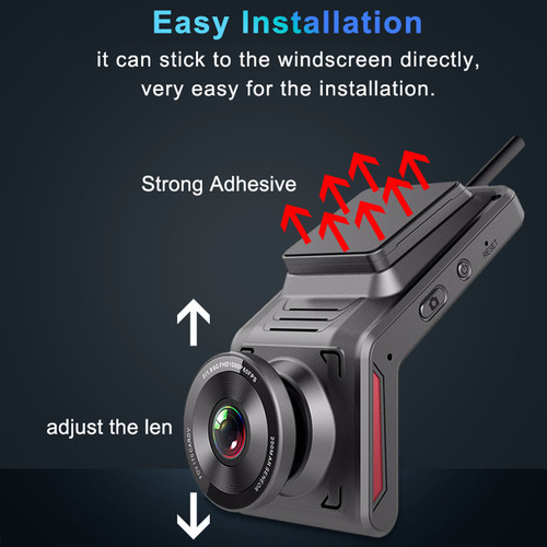 Dvr De Carro Dash Cam Wifi 4g Hd 1080p De Lente Dupla Com Gp - Imagem 6