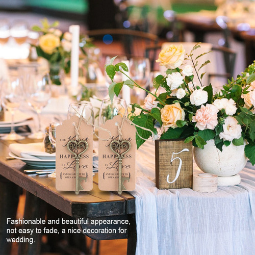 Com Tag Card Decoração De Casamento Abridores De Cerveja Abr - Imagem 3