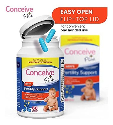 Conceive Plus Mens Fertility Support - Suplemento De Fertili - Imagem 7