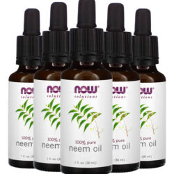 Óleo De Neem Now Foods 100% Pure 30ml Importado 5un