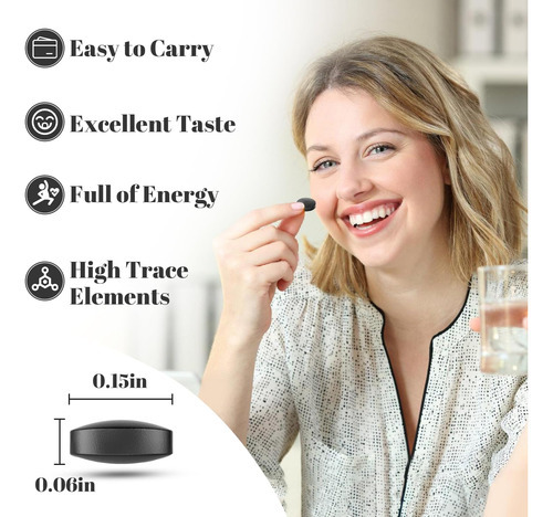 Comprimidos De Shilajit De 30.000 Mg, 100% Shilajit Puro Org - Imagem 4