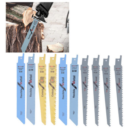Lâminas De Serra De Sabre Bimetálico 10pcs Alternando Alto C - Imagem 8