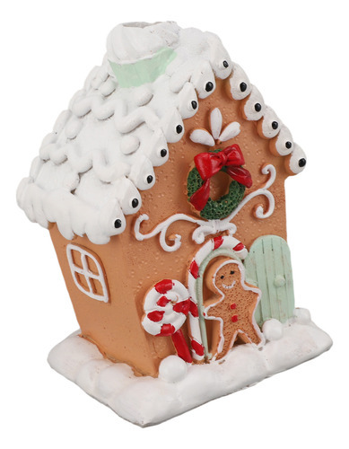 Decoração De Mesa De Casa De Natal Gingerbread Classic - Imagem 4