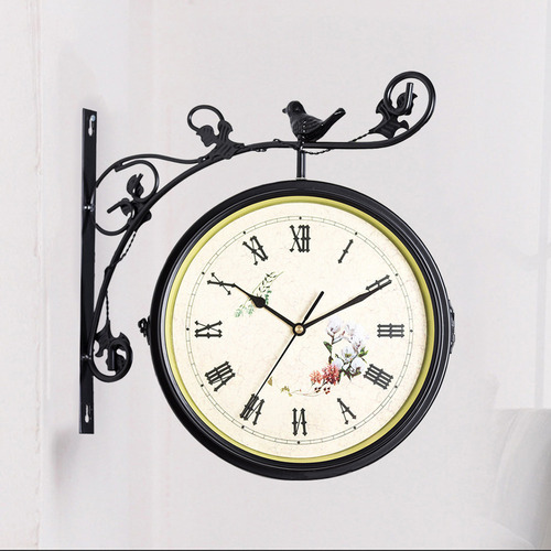 Boo Estilo Vintage De Metal Dupla Face Retro Pendurado Na - Imagem 5