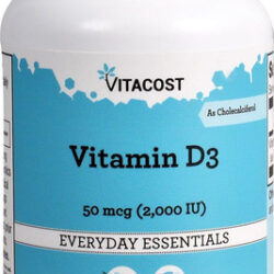 Vitacost Vitamina D3 (como Colecalciferol) - 2.000 Ui - 300
