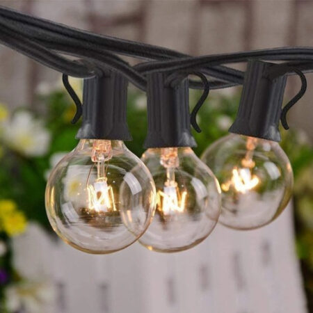 Varal Luzes Cordão Decoração Festa 25 + 2 Lampadas Vintage - Imagem 5