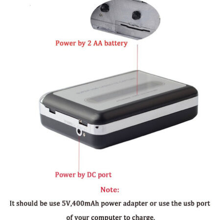 Leitor De Cassetes Usb, Conversor De Cassete Para Mp3 - Imagem 5