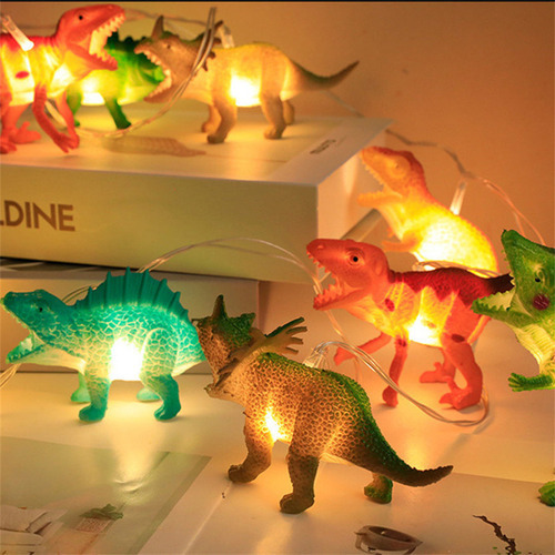 R Luzes Led De Dinossauro, Decorações De Quarto Infantil - Imagem 3