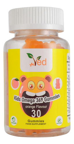 Ved Kids Omega 3 6 9 Gomas Para Suplemento De Omega 3 6 9, E