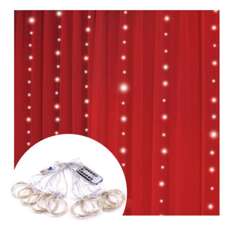 Pisca Pisca Natal 100 Led 3m Prova D'água 110/220v 8 Funções - Imagem 15