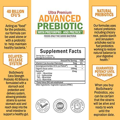 Prebióticos Para Saúde Intestinal Avançada - Suporte Ao Sis - Imagem 4