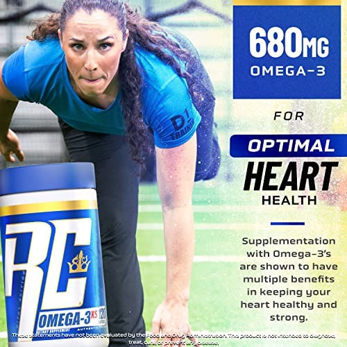 Óleo De Peixe Omega-xs Da Série Ronnie Coleman Com Cápsulas - Imagem 5