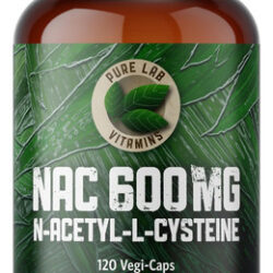 Pure Lab Vitamins Nac (n-acetil-cisteína) 600 Mg - 120 Caps