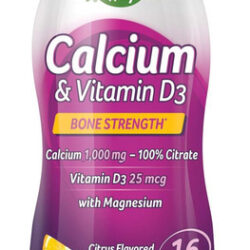 Suplemento De Cálcio E Vitamina D3 Da Natures Way, 16 Onças