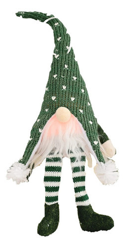 3x Gnomos Navideños Con Luz Led, Decoração De Mesa Navidad