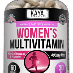 Multivitamínico Feminino Kaya Naturals, Antioxidante Saudáve