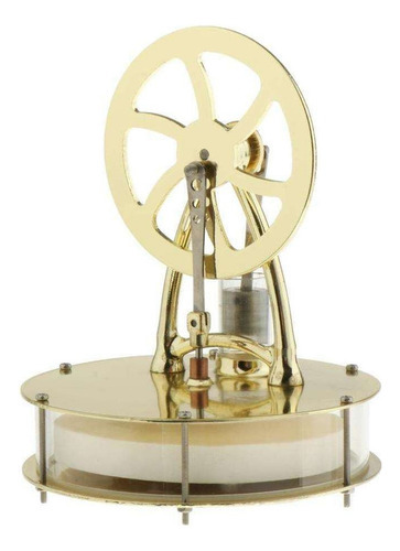 Diy Air Stirling Motor Modelo Motor Coração Steam Power - Imagem 2