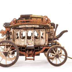 Quebra-cabeças 3d De Caixa De Música De Madeira Stagecoach