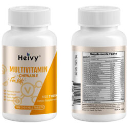 Multivitaminas Para Crianças Pesadas, Vitamina D3 Mastigável