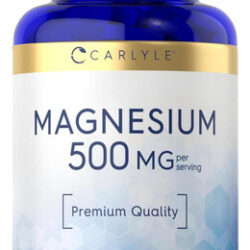Carlyle Magnésio 500mg | 300 Cápsulas Revestidas | Suplement