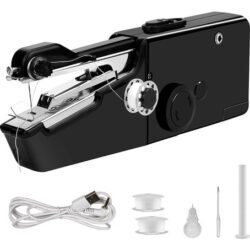 Kit De Máquina De Costura Portátil Elétrica Usb, Mini Quic S