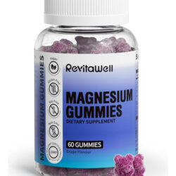 Gomas De Magnésio Com Glicinato De Magnésio De 2100 Mg E Cit
