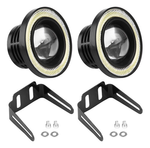 Luzes Universais Angel Eyes, 2 Unidades, 10 W, Led Cob Dayti - Imagem 6
