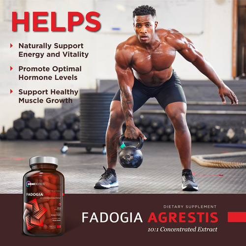 Omnibiotics Fadogia Agrestis 600 Mg Por Porção (180 Cápsulas - Imagem 2