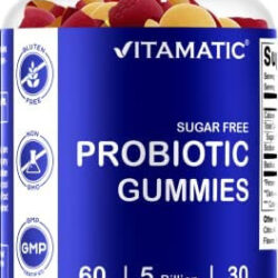 Gomas Probióticas Sem Açúcar Vitamatic Para Homens E Mulher
