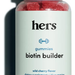 Vitamina B-12 Marca Hims & Hers, 30 Gomitas, Cereja