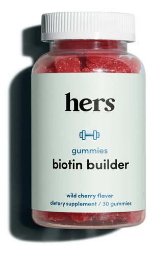 Vitamina B-12 Marca Hims & Hers, 30 Gomitas, Cereja