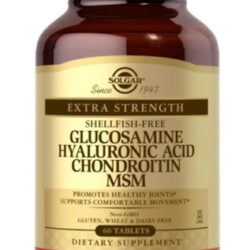 Solgar Glucosamina Hialurônica Condroitina Msm (sem Moluscos