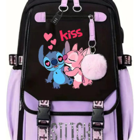 Mochila De Grande Capacidade 2024 New Series Stitch W1 - Imagem 38
