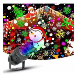 Holofote Led, Floco De Neve, Impermeável, Para O Natal