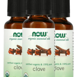 Óleo De Cravo Now Foods 30 Ml Orgânico Importado 3un