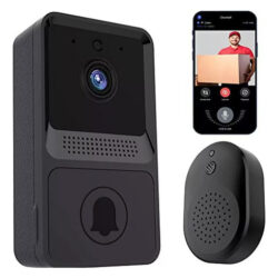 Novo Campainha Inteligente Sem Fio Com Câmera De Vídeo Wifi