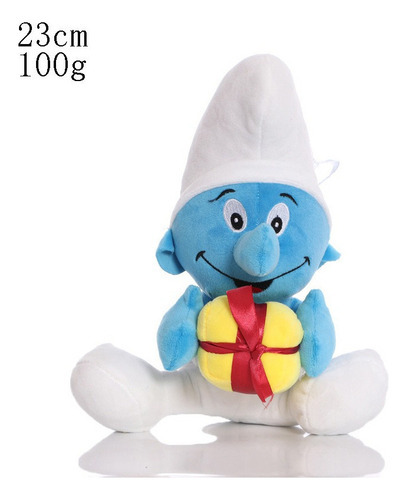 6 Unidades / Conjunto Smurf Boneca De Pelúcia Brinquedo - Imagem 6